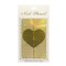 Wrapables Gold Nail Art Guide Large Nail Stencil Sheet - Argyle